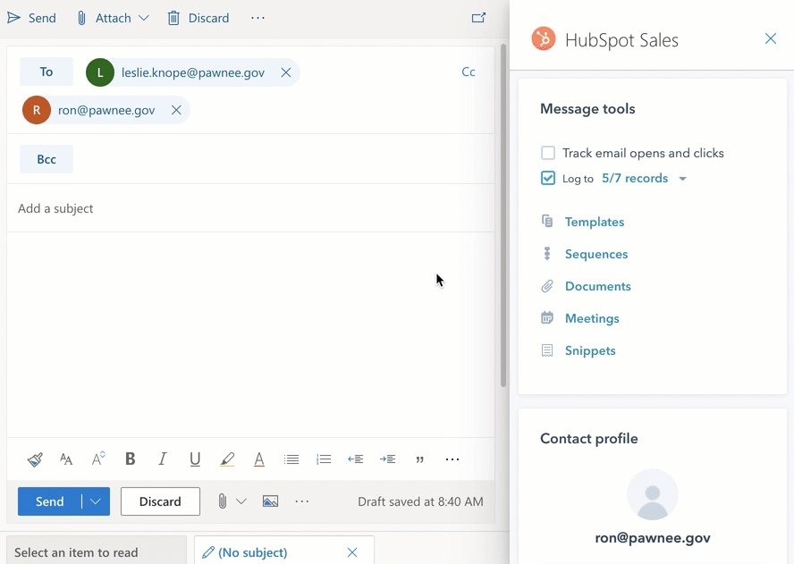 Saving Salespeople time with HubSpot | HubSOS Recipes